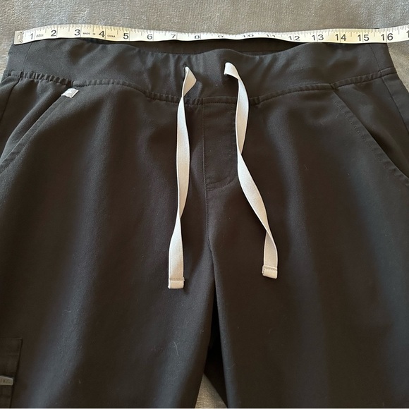 FIGS Zamora Jogger Scrub Pants Black Size M PO 1602 - Picture 7 of 15